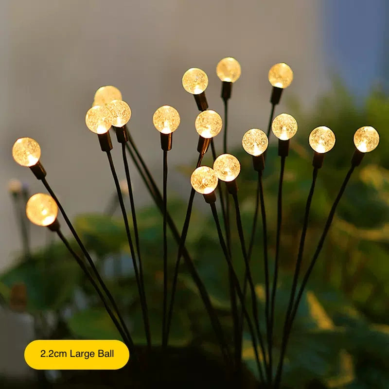 Firefly Outdoor Solar Lights Solar Fence Lights for Patio Pathway