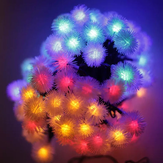 Dandelion LED Outdoor Solar Light Solar Fairy Lights for Patio Garden