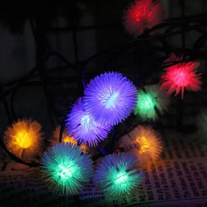 Dandelion LED Outdoor Solar Light Solar Fairy Lights for Patio Garden