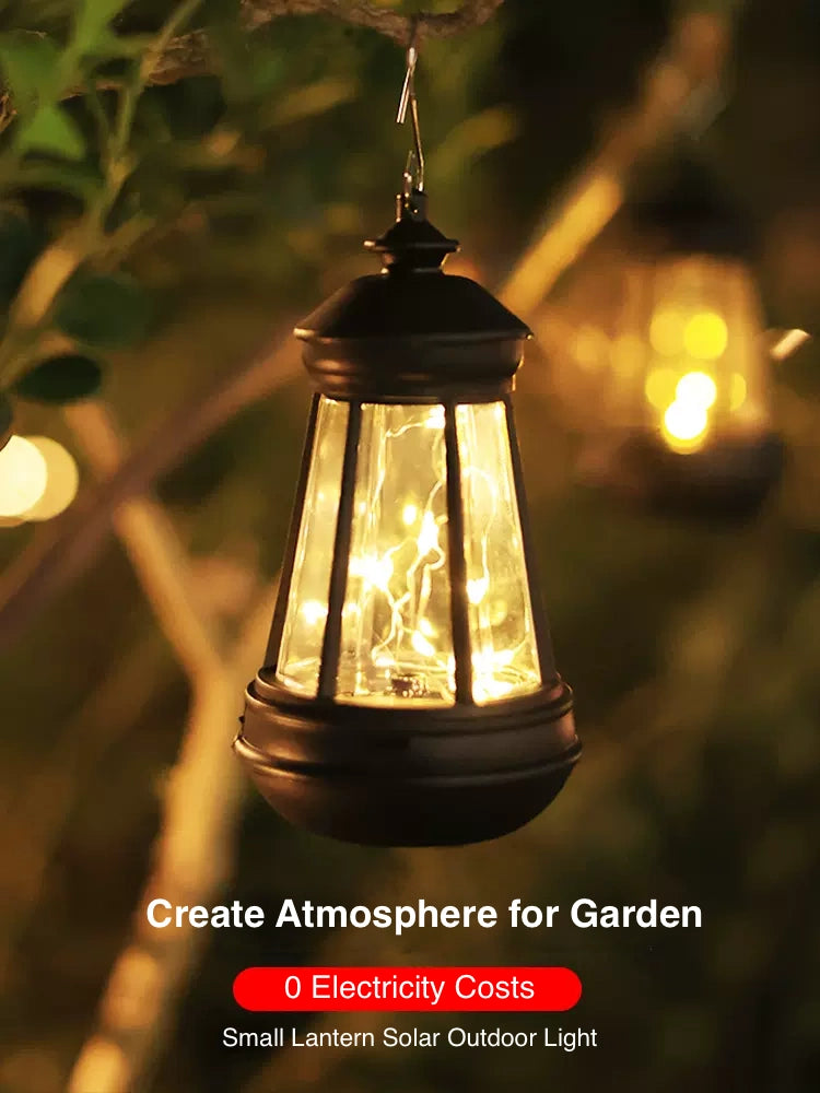 Lantern Outdoor Solar Light LED Solar Lantern for Garden Patio Pathway