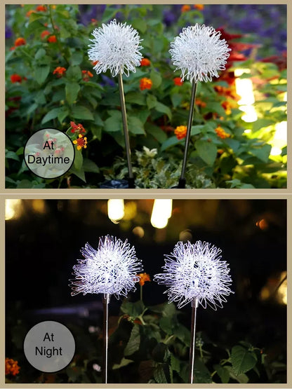 Dandelion Outdoor Solar Light Durable Solar Lawn Light for Garden