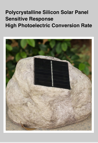 Rock Durable Outdoor Solar Light Solar Pathway Light for Pathway Yard