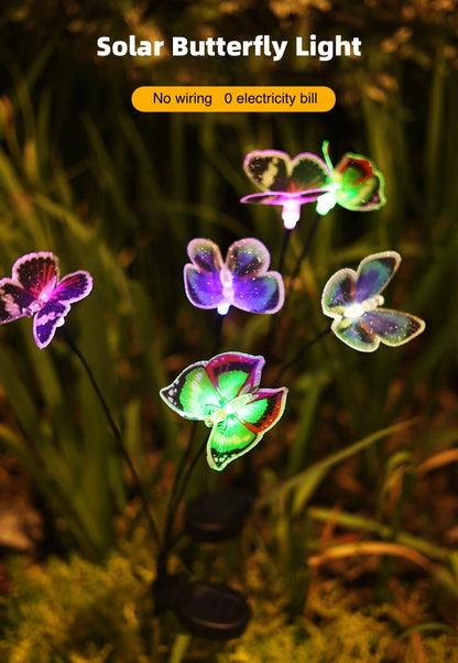 Butterfly Outdoor Solar Light