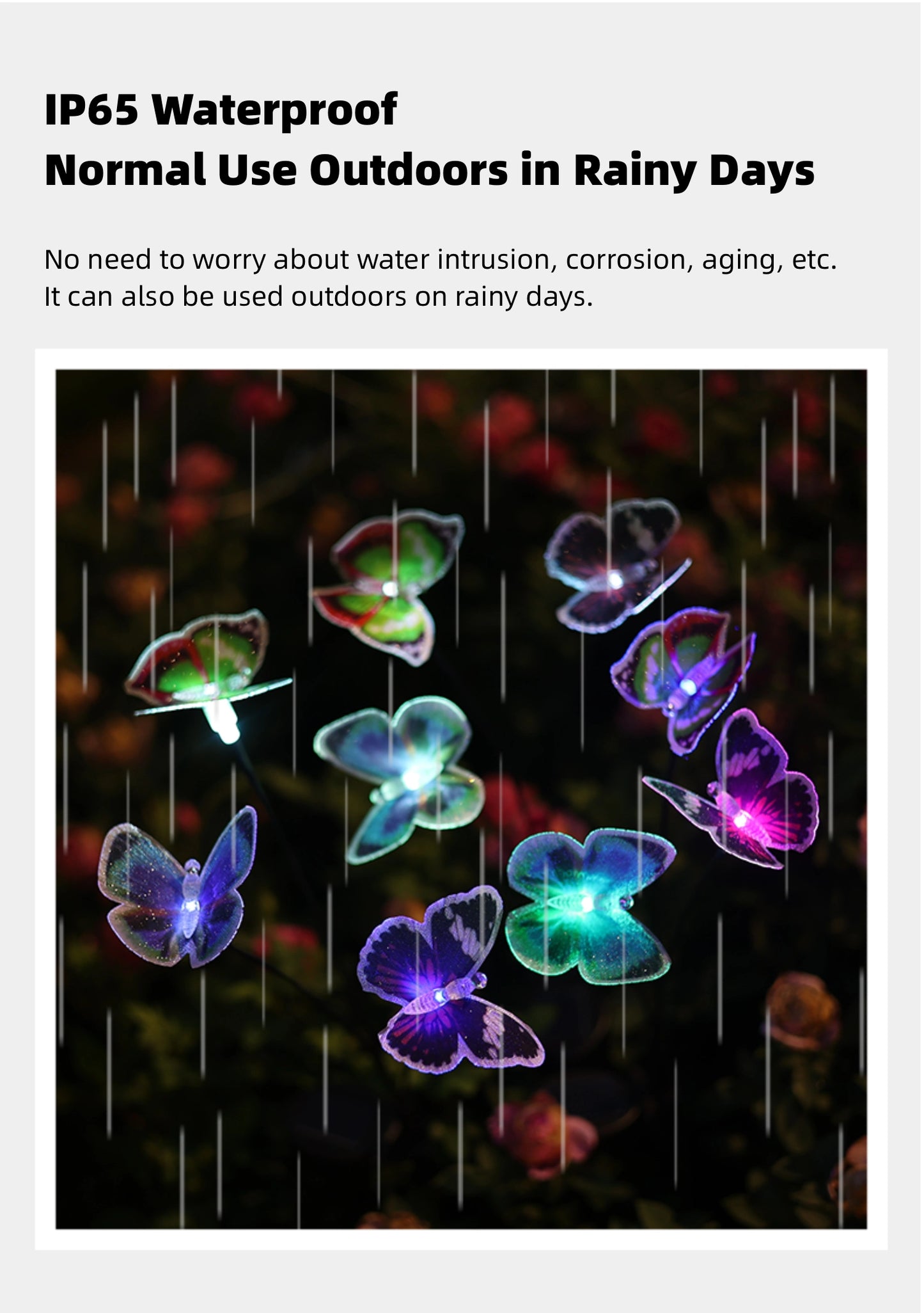 Butterfly Outdoor Solar Light