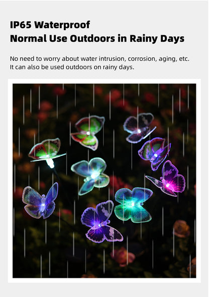 Butterfly Outdoor Solar Light