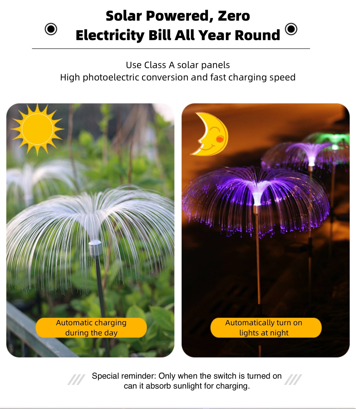 Solar Jellyfish Lamp