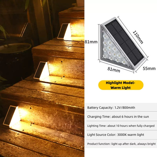 Solar Stair Step Light