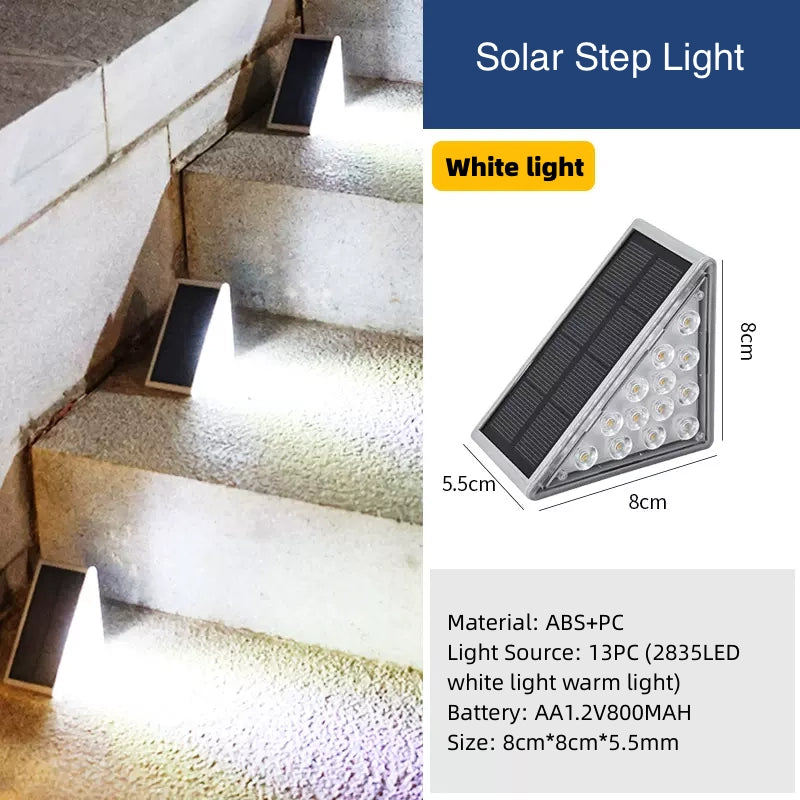 Solar Stair Step Light