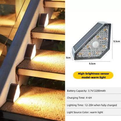 Solar Stair Step Light