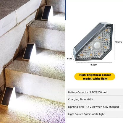 Solar Stair Step Light