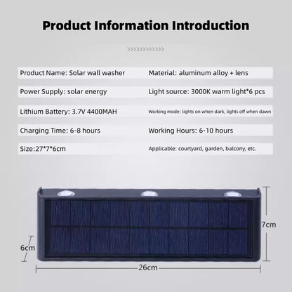 Solar Wall Washer