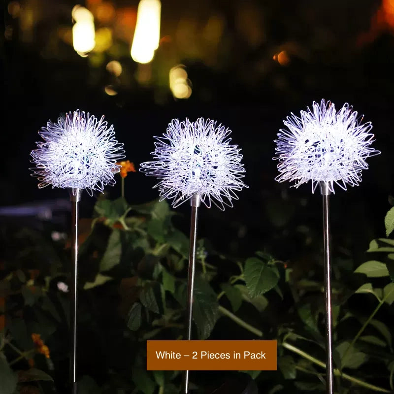 Dandelion Outdoor Solar Light Durable Solar Lawn Light for Garden